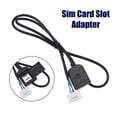 thumbnail image 1 of 1pc Sim Card Slot Adapter For Android Radio Multimedia Gps 4G 20pin Cable Connector Car Accsesories Wires Replancement Part, 1 of 4