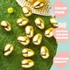 thumbnail image 2 of Huevos de Pascua dorados JOYIN 2.3 de plástico metálico, 6 unidades, rellenables, 2 of 7