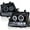 Glossy Black Housing Smoke Lens, variant on Spec-D Tuning LED Projector Headlights Compatible with 2005-2015 Nissan Xterra, Left + Right Pair Headlamps Assembly