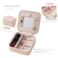 thumbnail image 2 of Travel Jewelry Box Small Jewelry Organizer, 2 of 5