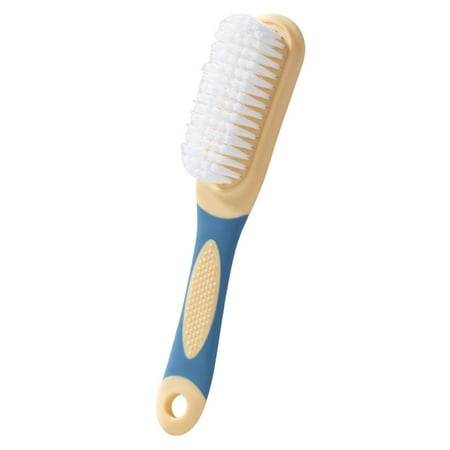 

Household Shoes Scrubbing Brush with Durable Non-Slip Handle for Laundry Living Room Bathroom Blue