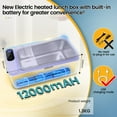 thumbnail image 2 of Calentador de Alimentos Portátil 1L -Batería Recargable USB Tiempo Ajustable Incluye Utensilios y Bolsa Térmica | Ideal para Oficina Camiones Camping y Viajes Color Verde/Púrpura, 2 of 5