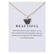 thumbnail image 1 of Collar para mujer, Joyas para mujer, Joyas para mujer, Collar dulce, Collar de cadena de clavícula de color acrílico, Un collar, 1 of 3