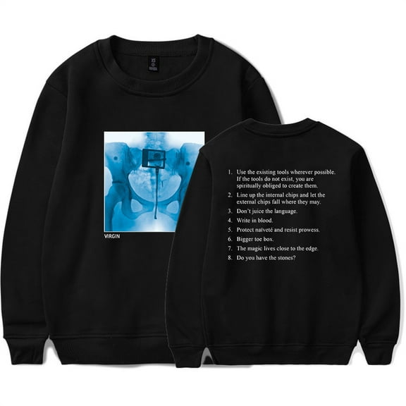Lorde Virgin Sweatshirts 2025 New Album Crewneck Hip Hop Long Sleeve Fashion Tops