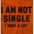 thumbnail image 2 of I am Not Single I Have a Cat Funny Women's Plus Size Graphic Tee Brisco Brands 4X, 2 of 5