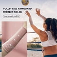 thumbnail image 3 of Volleyball Arm Guard Wrist Guard Sports Protection Extended Guard Forearm Wrist Guard 1 Pair, 3 of 5