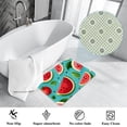 thumbnail image 3 of Watermelon Polyester Non-Slip Machine Washable Chair Rugs Office Mat Area Rugs Bath Rug, 3 of 6