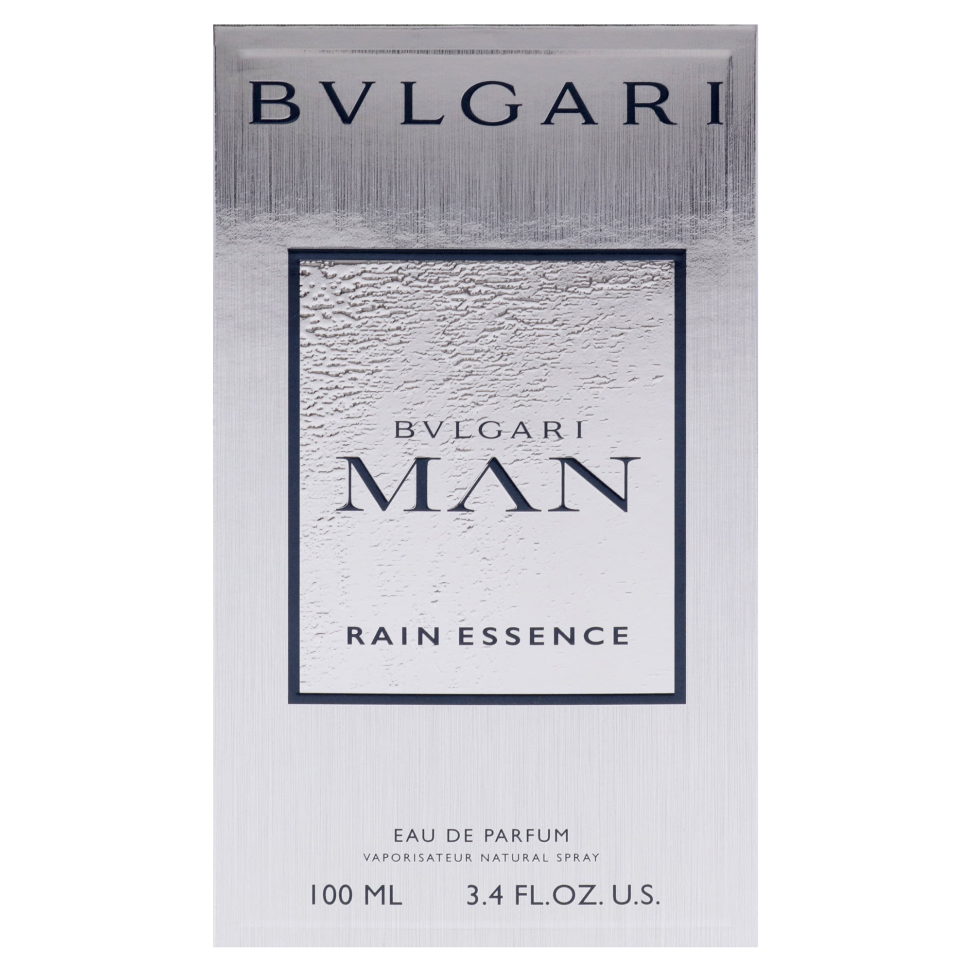 Bvlgari Man Rain Essence, 3.4 oz EDP Spray, Fresh Woody Musk