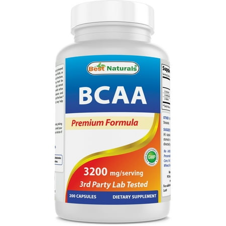 Best Naturals BCAA 3200 mg per serving 200 (The Best Bcaa Supplement)