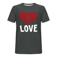 thumbnail image 5 of COSFO Workout Tshirts Shirts for Men Short Sleeve Love Heart Valentine's Day Crew Neck Tops Vacation Relaxed Fit Pullover Mens Graphic Tees, 5 of 5