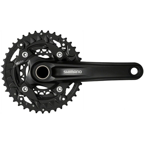 Shimano FC-MT500-3 Crankset 175mm 10-Speed 40/30/22t 96/64 BCD Black