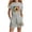 Gray, variant on Girls' Elastic Waist Clothes Casual 4th of July Short Sleeve Crewneck Shirts and Shorts with Drawstring Summer 2 Piece Sets Red 130