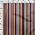 thumbnail image 3 of oneOone Polyester Spandex Navy Blue Fabric Stripes Dress Material Fabric Print Fabric By The Yard 56 Inch Wide-JB, 3 of 6