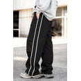 thumbnail image 2 of GINGTTO Mens Baggy Sweatpants Wide Leg Track Pants Open Bottom Loose Fit, 2 of 8