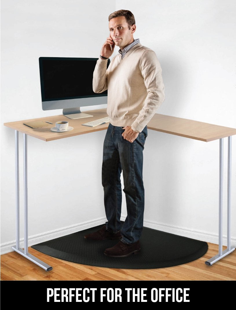 The Original Kangaroo R Anti Fatigue Corner Comfort Mat Kitchen The Original Kangaroo R Anti Fatigue Corner Comfort Mat Kitchen Rug Ergonomically Engineered Standing For Home Or Office Desk Non Toxic