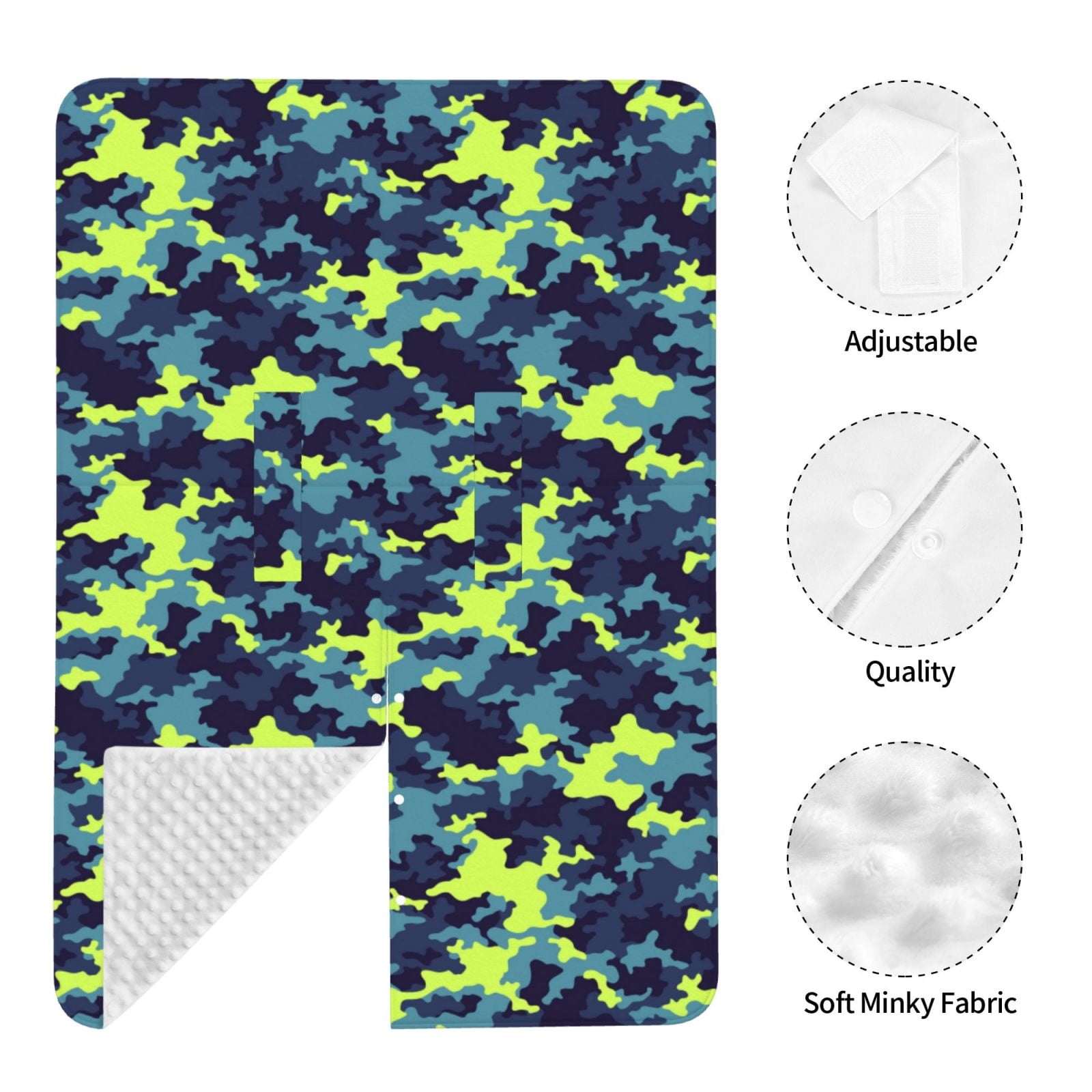 Car Seat Cover Baby - Blue Green Camouflage Breathable Infant Car Seat Cover for Baby Carseat, Lightweight Comfort Baby Essentials Must Haves Newborn Stuff for Girl Boy