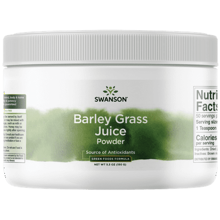 Swanson Mega Green (Barley Grass Powder) 5.3 oz Powder