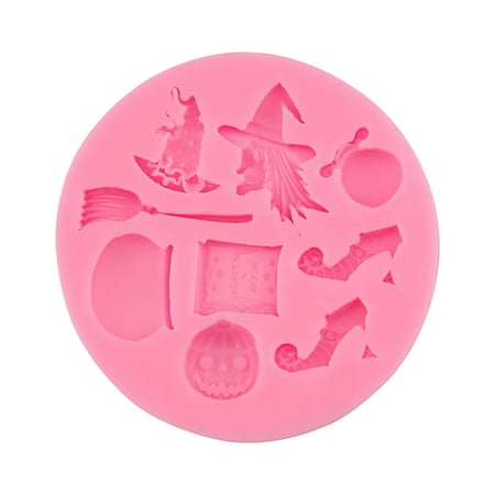 

HOOUDO Halloween Stencils Clearance Cake Mould Silicone Tools Candy Halloween Chocolate Molds Cake Decoration Kitchen，Dining Bar