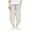 Khaki, variant on Men's Harem Pants for Casual Wear with Striped Cropped Wide Leg Design Loose Fit Japanese Style Inspiration Comfortable Everyday Trousers Black XL