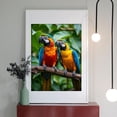 thumbnail image 2 of Diamond Art Kit for Adults, Colorful Parrots Perched On Branch Diamond Painting for Adults Beginners, 5D DIY Diamond Art Painting Kits, Colorful Diamond Painting Craft for Home Decor 12x16, 2 of 7