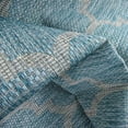 thumbnail image 4 of Unique Loom Outdoor Trellis Collection Area Rug (9' x 12' Rectangle Aquamarine/Gray), 4 of 7