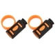 thumbnail image 3 of Pinza de control para baquetas, controlador de dedos, herramienta auxiliar giratoria antideslizante para bateristas (negro y naranja), 3 of 13
