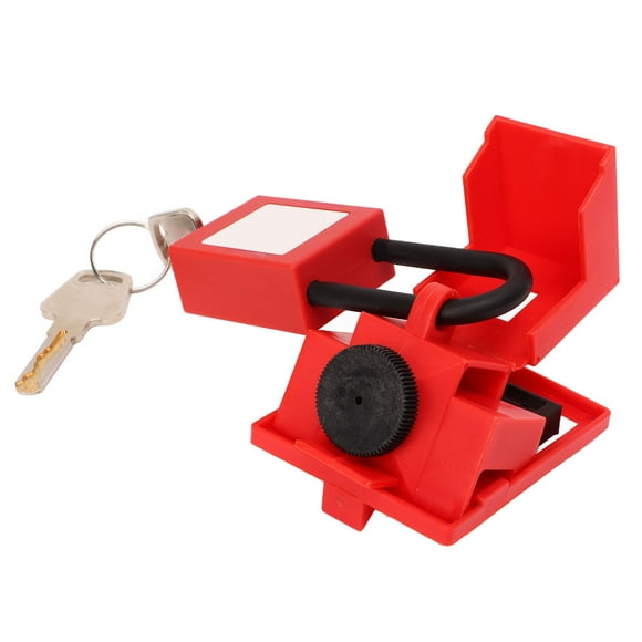 Circuit Breaker Lockout Device, 38mm Shackle Safe Use Engineering Plastic Nylon Compact Temperature Resistant For Industrial Automotive
