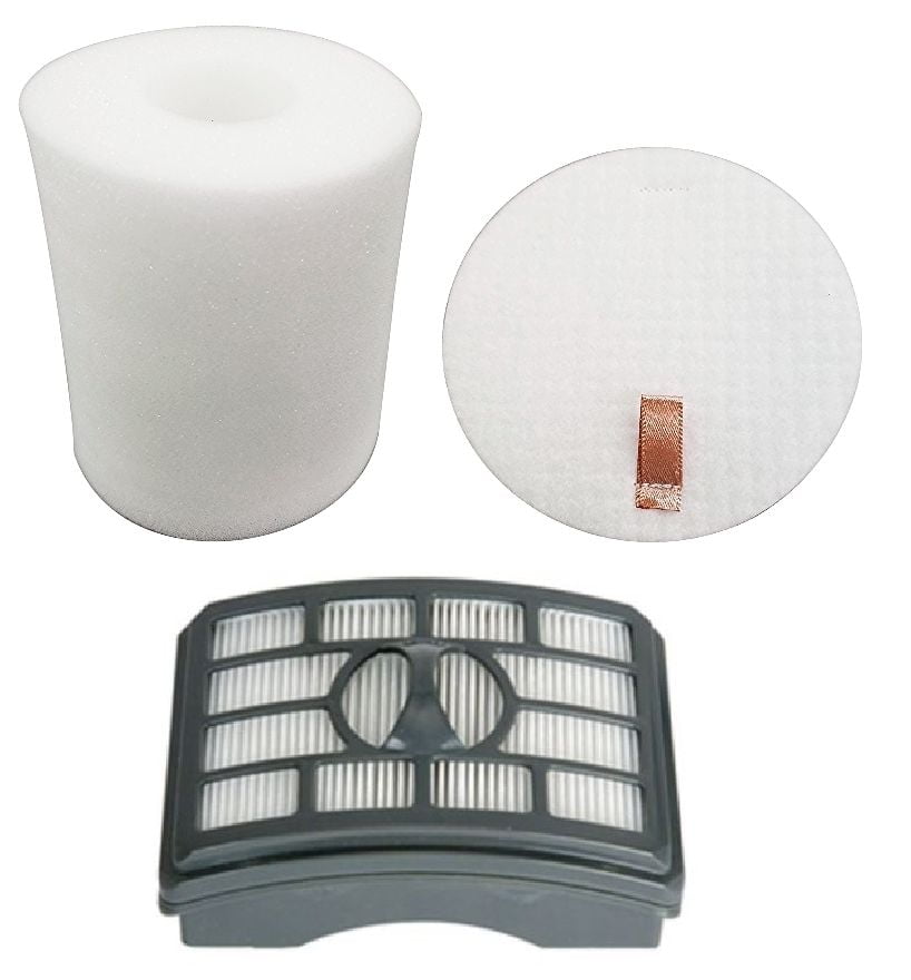 HEPA Filter and Foam Filters for Shark Rotator NV501, NV552