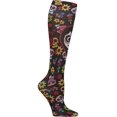 thumbnail image 2 of Cherokee Fashionsupport Knee High 12 mmHg Compression Sock, Multi Tie Dye, OS, 2 of 27