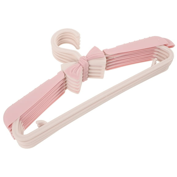 AURARMLET Plastic Baby Clothes Hangers 5pcs Lightweight Anti-Skid Toddler Closet Organizers