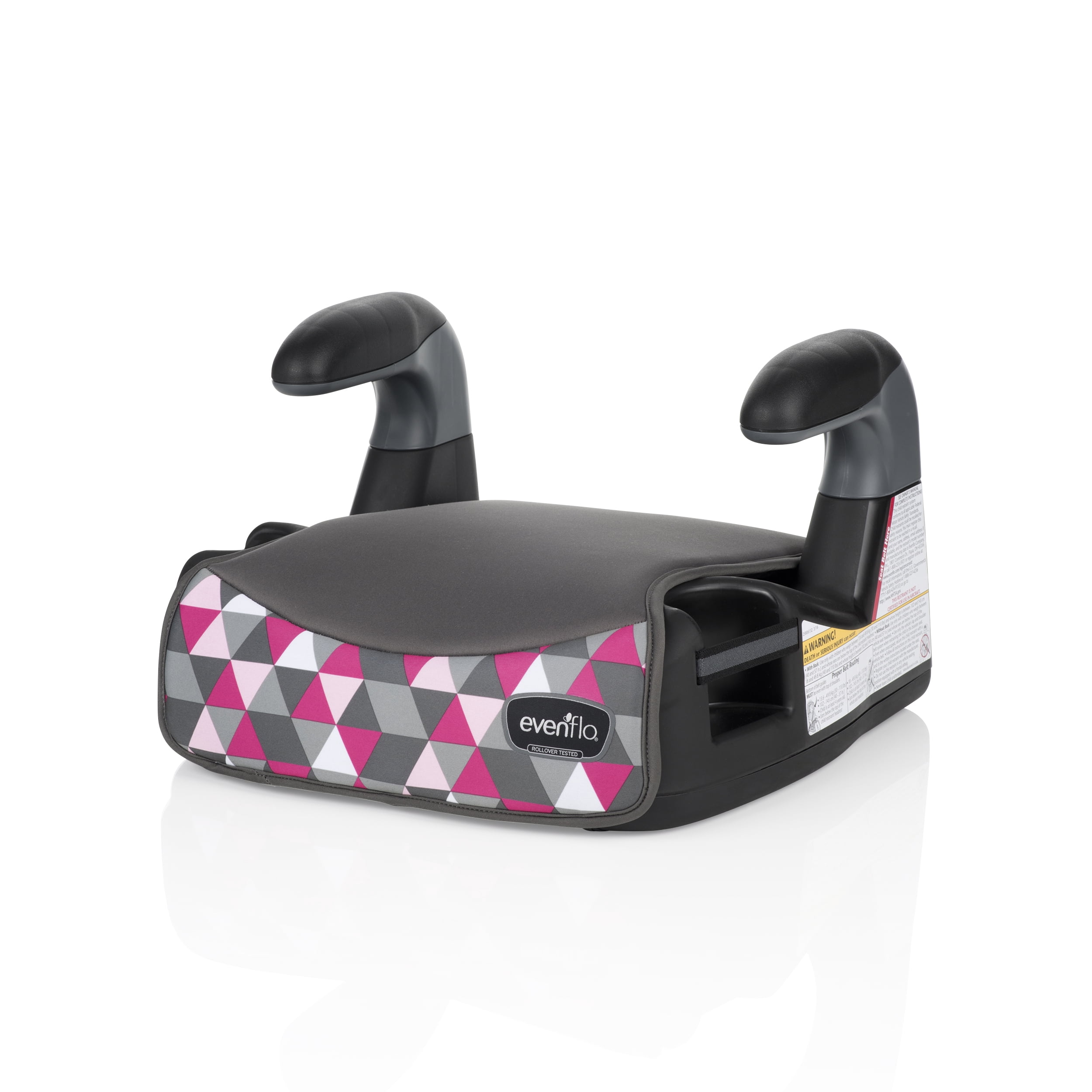 Big Kid LX High-Back 2-in-1 Belt-Positioning Booster Car Seat (Bristol Pink)