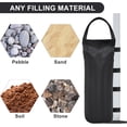 thumbnail image 4 of Large   Gazebo Weights 112 LBS 4-Pack Black Sand Bags for Canopy Tent Pergola Outdoor Use, 4 of 5