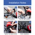 thumbnail image 5 of Blue Silicone Bicycle Bike Cycling Head Led Lamp Light Bulb, 5 of 5