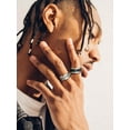 thumbnail image 3 of Anillo de ansiedad PROSTEEL de acero inoxidable para hombres tamaño 12, 3 of 6