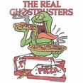 thumbnail image 1 of Le Vrai T-Shirt Jeunesse Ghostbusters Slimer et Pizza Blanc, 1 of 2
