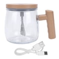 thumbnail image 2 of Taza De Café Auto Agitadora, Taza Mezcladora Automática Eléctrica, Taza De Vidrio Recargable Por USB Portátil Para Viajes En Casa Y Oficina, 2 of 7
