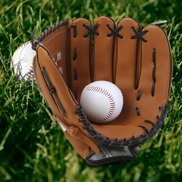 Guante de bateo de sófbol de béisbol engrosado, guantes de bateo para mano izquierda, guantes de receptor duraderos para práctica de ejercicio de part , 12,5 pulgadas 125 pulgadas Macarena guantes de beisbol