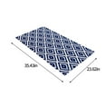 thumbnail image 3 of maho Washable Non-shedding European Retro Lattice Printed Floor Mat Door Mat Sewer Mat Entrance Door Kitchen Bathroom Mat Non-slip Mat A on Clearance, 3 of 7