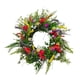 thumbnail image 2 of Corona de flores silvestres, corona Artificial, decoración del hogar, chimenea decorativa interior, escaleras, puerta delantera, corona exterior para, 2 of 9