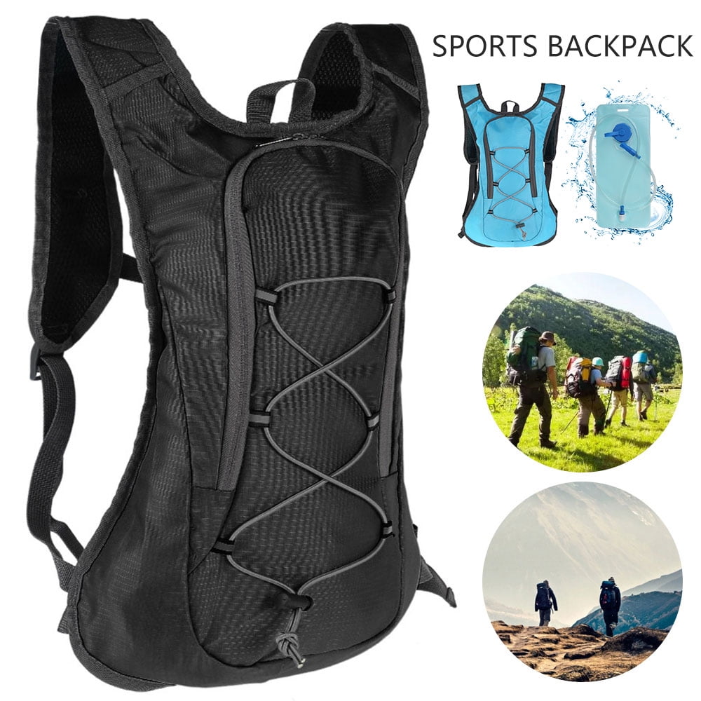 Cycling Hydration Backpack 2L Water Bladder Running Hiking Sports Bag Rucksack 