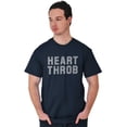thumbnail image 3 of Heartthrob Funny Handsome Single Love Men's Graphic T Shirt Tees Brisco Brands S, 3 of 5