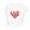 Hot Pink, variant on WZXFASHION Valentines Day Shirts For Women 2025 Casual Crew Neck Short Sleeve T Shirts Fashion Heart Graphic Print Tee Tops Clearance Items Women's Short sleeve T-shirt