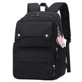thumbnail image 2 of HJYCHN School Backpacks Stylish Functional Student Bag for Kids Boys Girls Daily School Use Maximum Comfort School Backpack for Boys Black One Size, 2 of 3