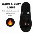 thumbnail image 4 of Knivor Cute Animal Slippers for Women Dachshund Sausage Dog Embroidered Corduroy Open Back House Slippers Warm Non Slip Cozy Indoor Bedroom Slide Slippers, 4 of 9