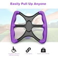 thumbnail image 3 of Lift Assists Standing Aid-Handicap Bar with No-Slip Grip Handles,Contact Free Grip Lift Assist Foot Standing Mobility Aid,Portable Help Seniors Handicapped Transfer Assistant(Purple), 3 of 9