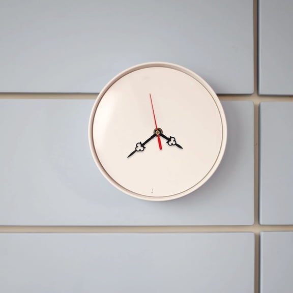 ELAYARD Small Clock Movement Mechanism with Short Plastic Hands, 1 Set for Clock Repair and Replacement