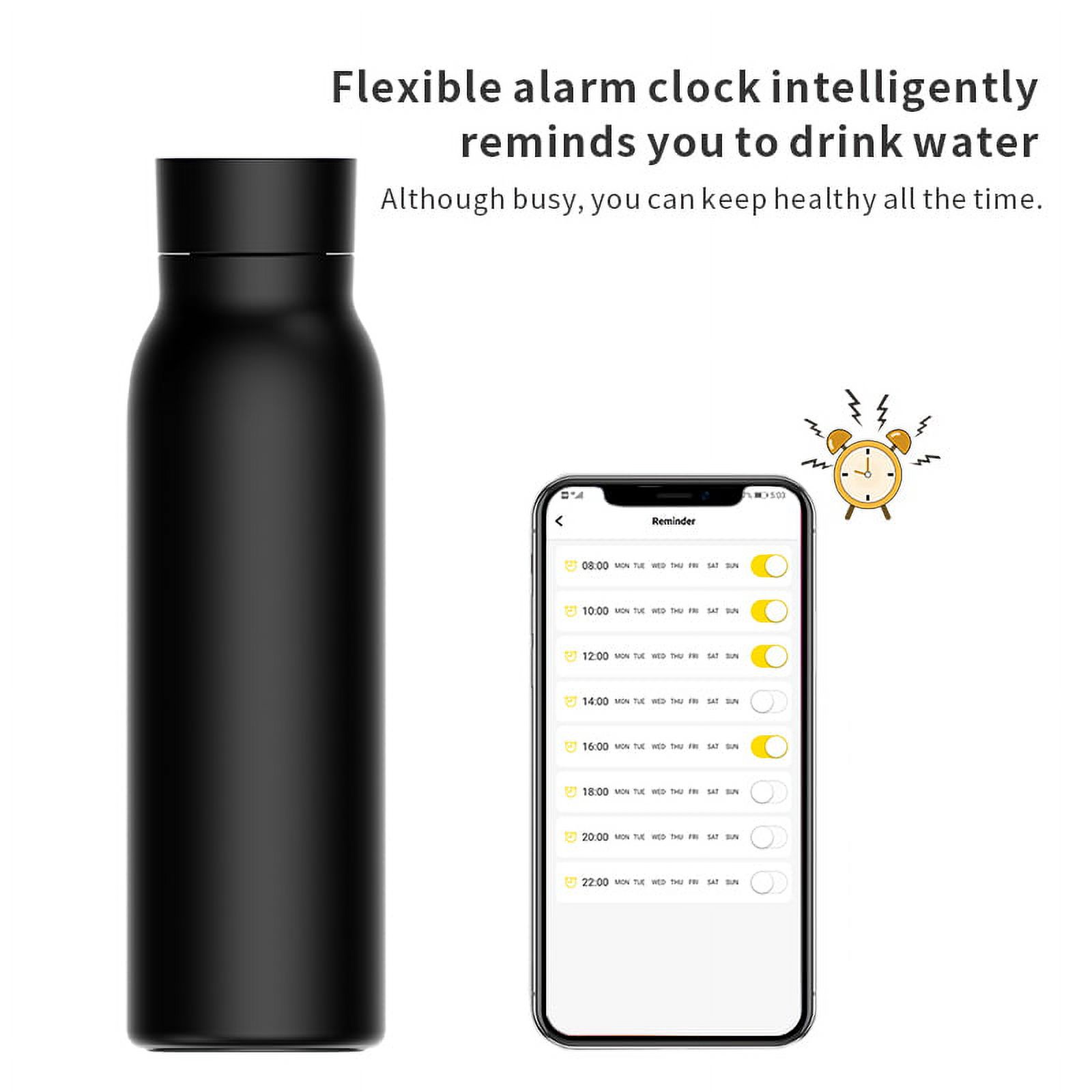 Stainless Steel Smart Water Bottle, Leak Proof, Double Walled, Keep Drink  Hot & Cold, LCD Temperature Display