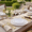 102pcs White and Gold Plastic Plates, variant on 216pcs Rainbow Plastic Plates Party Dinnerware Set with Cups and Silverware