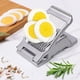 thumbnail image 3 of Stainless Steel Egg Cutter, Professional Boiled Egg Cutter, Egg Skimmer, Egg Slicer Cutter, Egg Cutter Metal Sheet, Boiled Egg Bottle Opener, 3 of 4