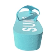 LAVRA Womens Platform Wedge Flip Flop Thick Strap Summer Beach Thong Sandals